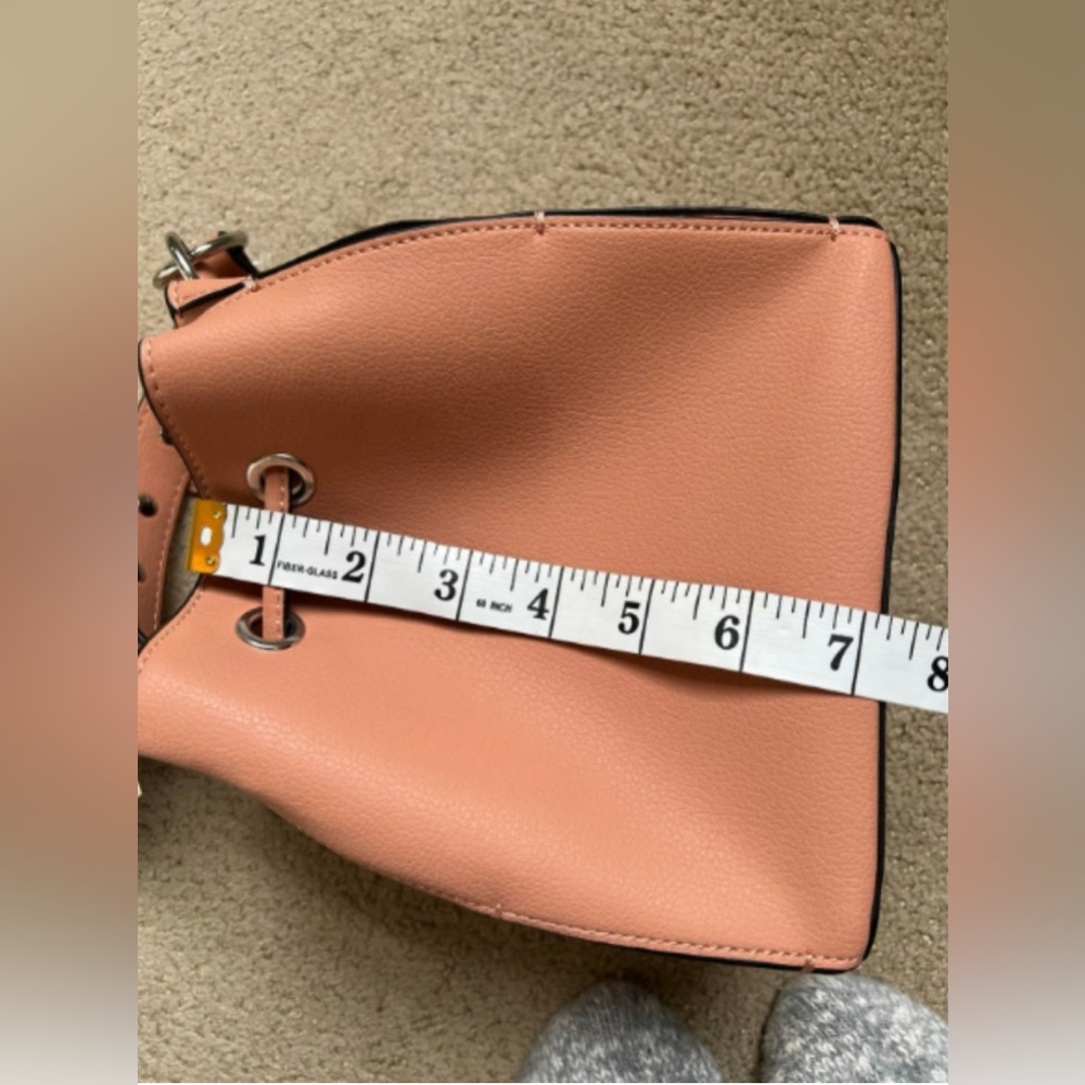 Zara Pink Mini Bucket Bag NWOT Never Worn — Cute Crossbody Summer Bag - Picture 4 of 9